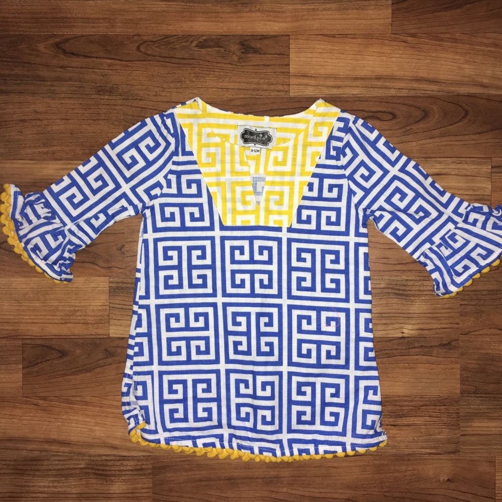 Mud Pie Size 9-12 Month Tunic